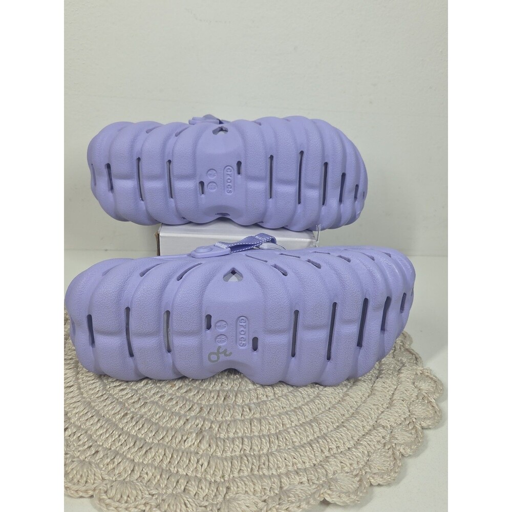 NEW CROCS ECHO CLOG WOMAN 10 MEN 8 Lavender COMFORT WATER RESISTANT LIGHTWEIGHT - Picture 10 of 15